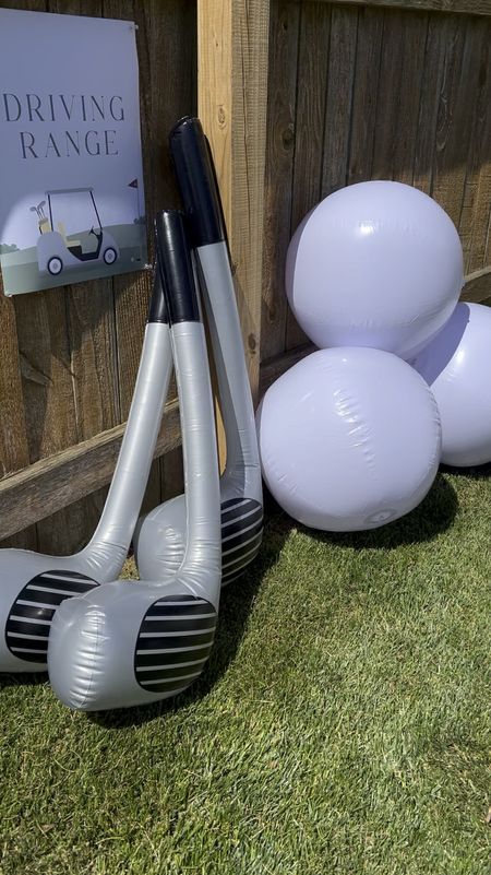 These golf inflatables are so fun! We used them to make a play driving range at my son’s birthday party! 

#LTKVideo #LTKParties #LTKKids