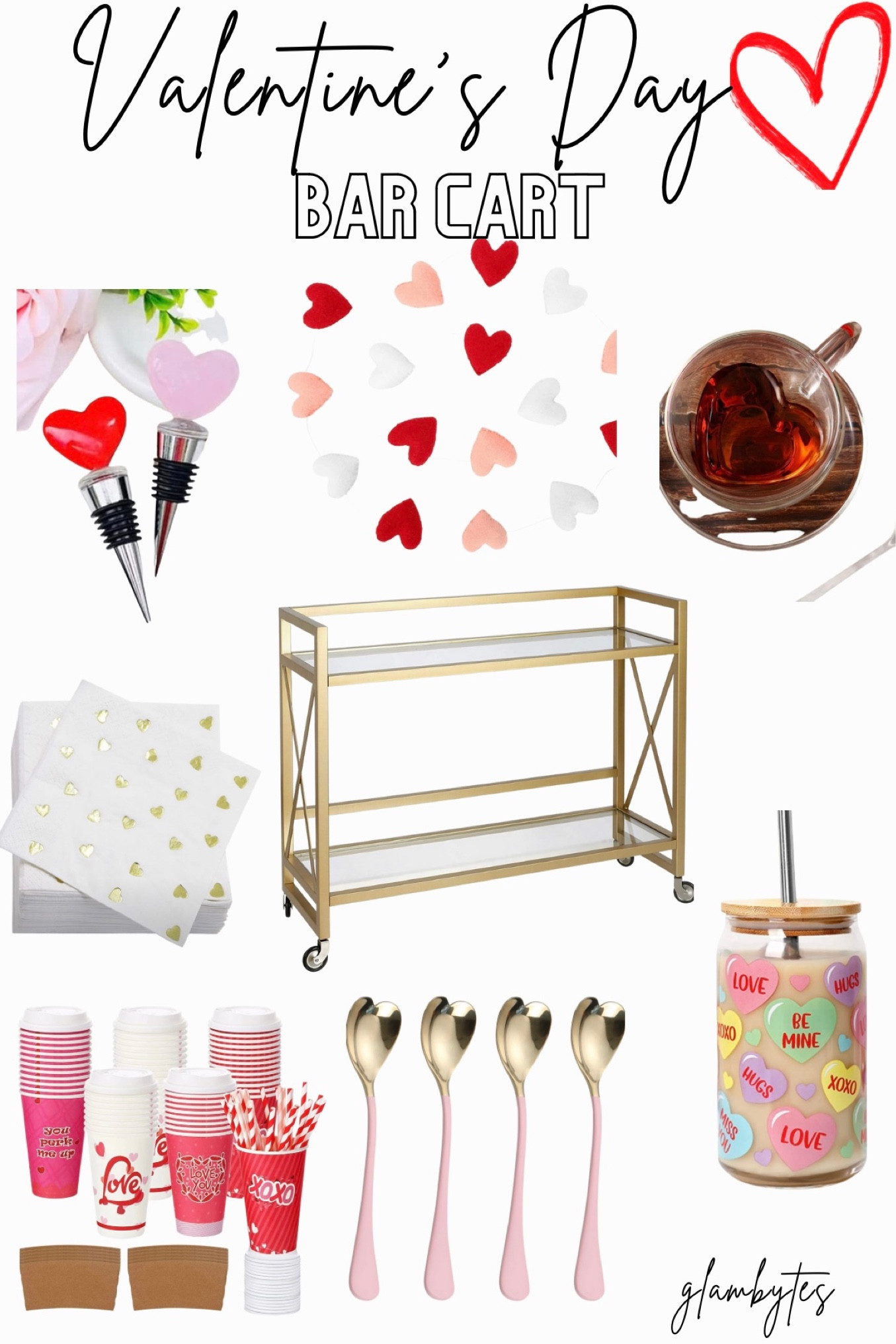 Valentine’s Day bar cart, coffee cart decor for amazon 

#LTKSeasonal #LTKunder50