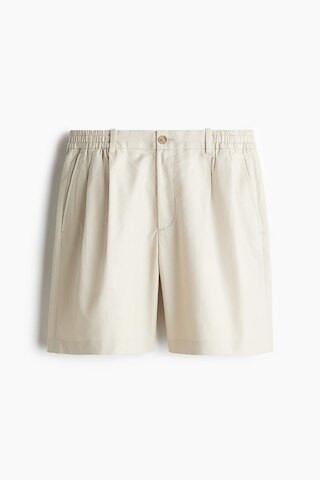 H & M - Relaxed-Fit Linen-Blend Shorts - Beige | H&M (US + CA)