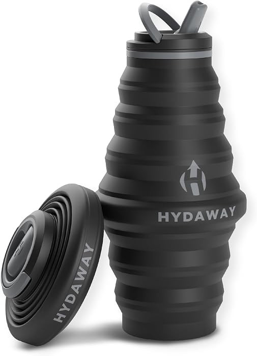 HYDAWAY 25oz Collapsible Water Bottle - BPA-Free, Leakproof, Lightweight, and Space-Saving - Perf... | Amazon (US)