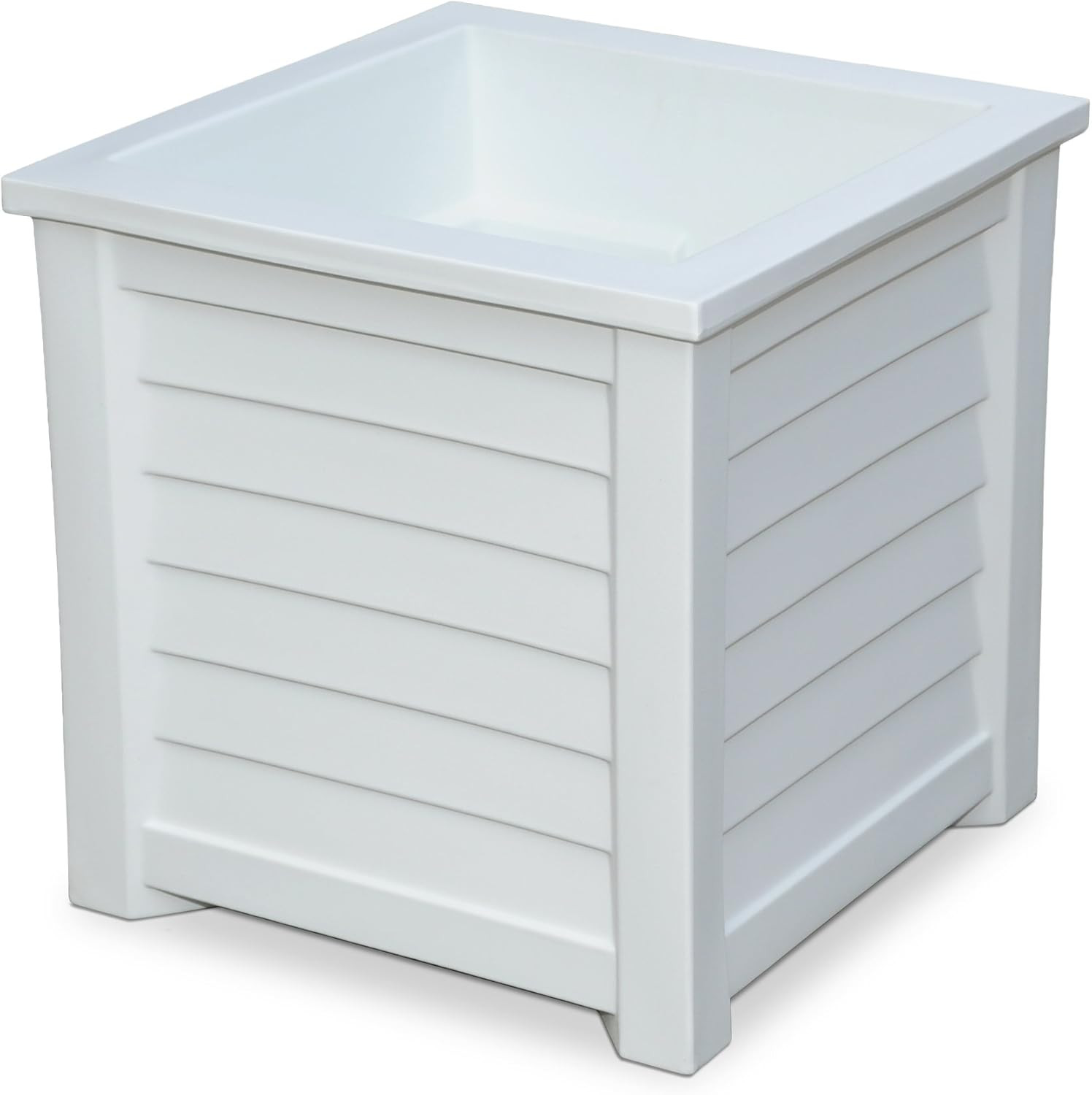 Mayne 5867-W Lakeland Planter, 20x20, White | Amazon (US)