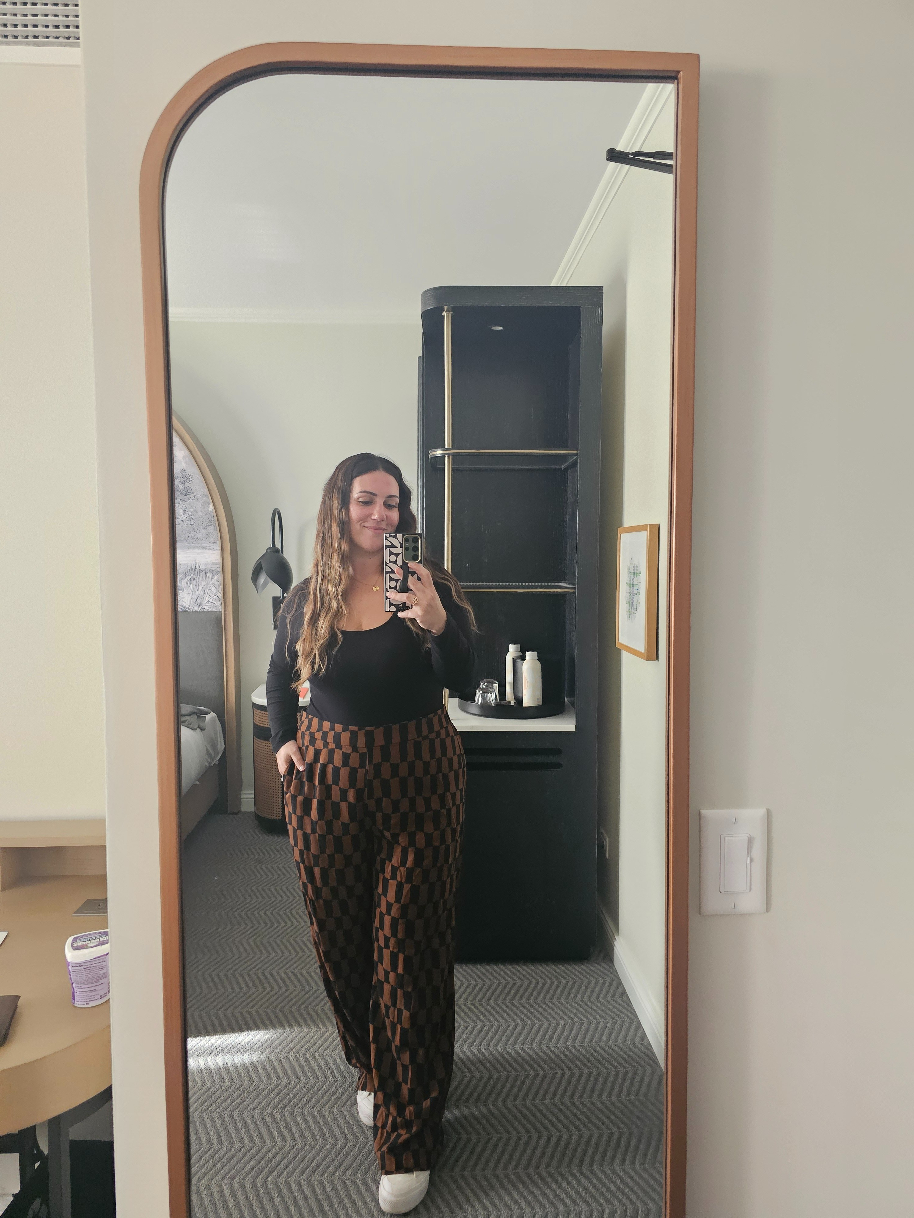 The perfect patterned pants. Wearing XL and they fit length wise with my platform adidas!

#LTKSummerEdit #LTKSaleAlert #LTKMidsize