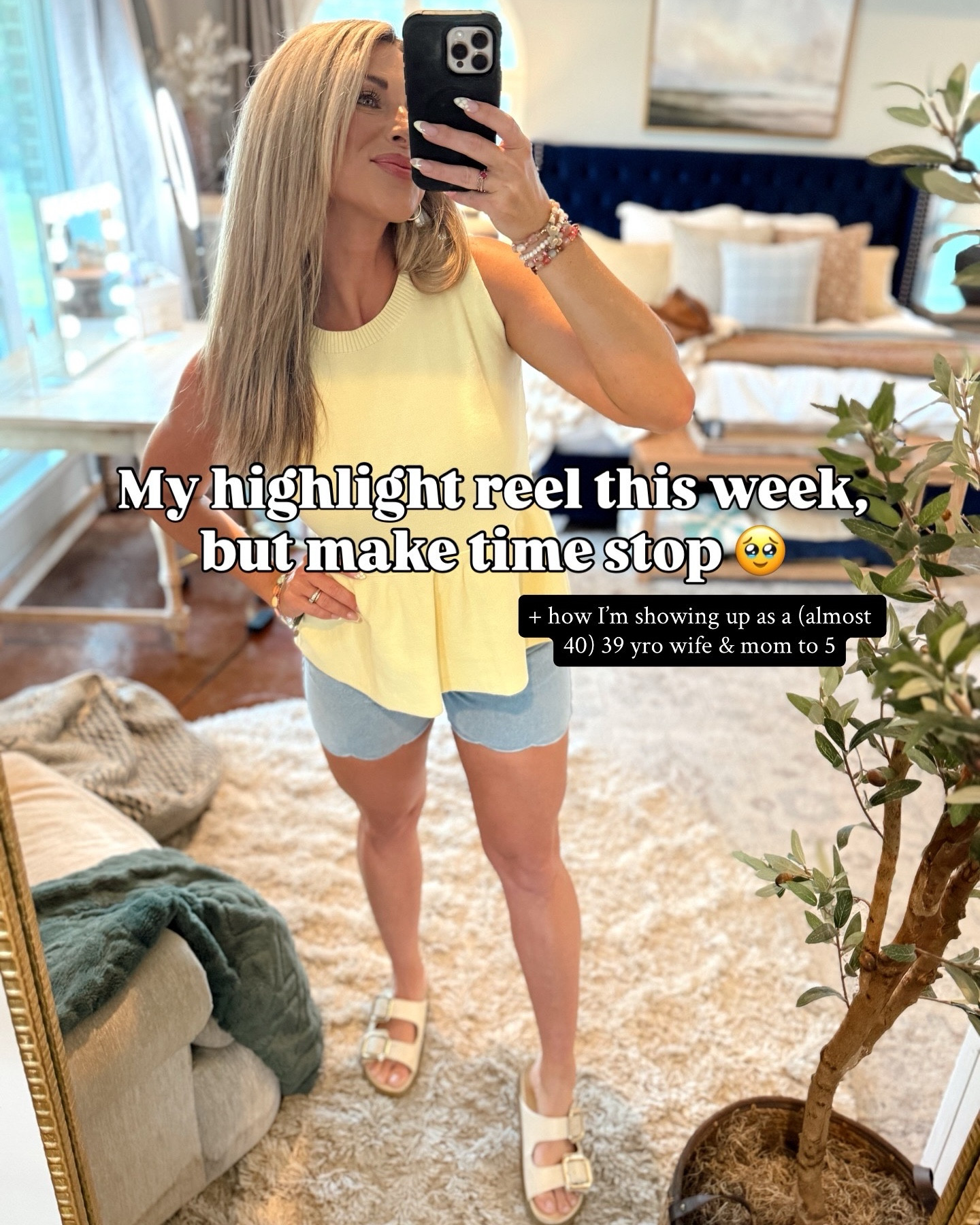 Highlights from this week & slow moments with a little chaos as a 39 yro wife & mom to 5 ✨🤩🏃‍♀️😋💕⚾️🌸 Comment, “HAPPY” and I’ll send you 🔗⬇️

busy mom moments, entrepreneur life, WAHM, SAHM, content creator, mom of five, easy outfit ideas, baseball mom, sports mom, track mom, #lifestyle #bigfamily❤️ #momfashionista 

#LTKgrwm #LTKootd #LTKmomlife