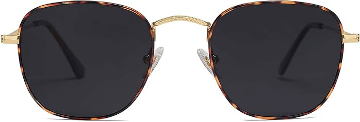 SOJOS Square Polarized Sunglasses for Men Women Classic Vintage Retro Style | Amazon (US)