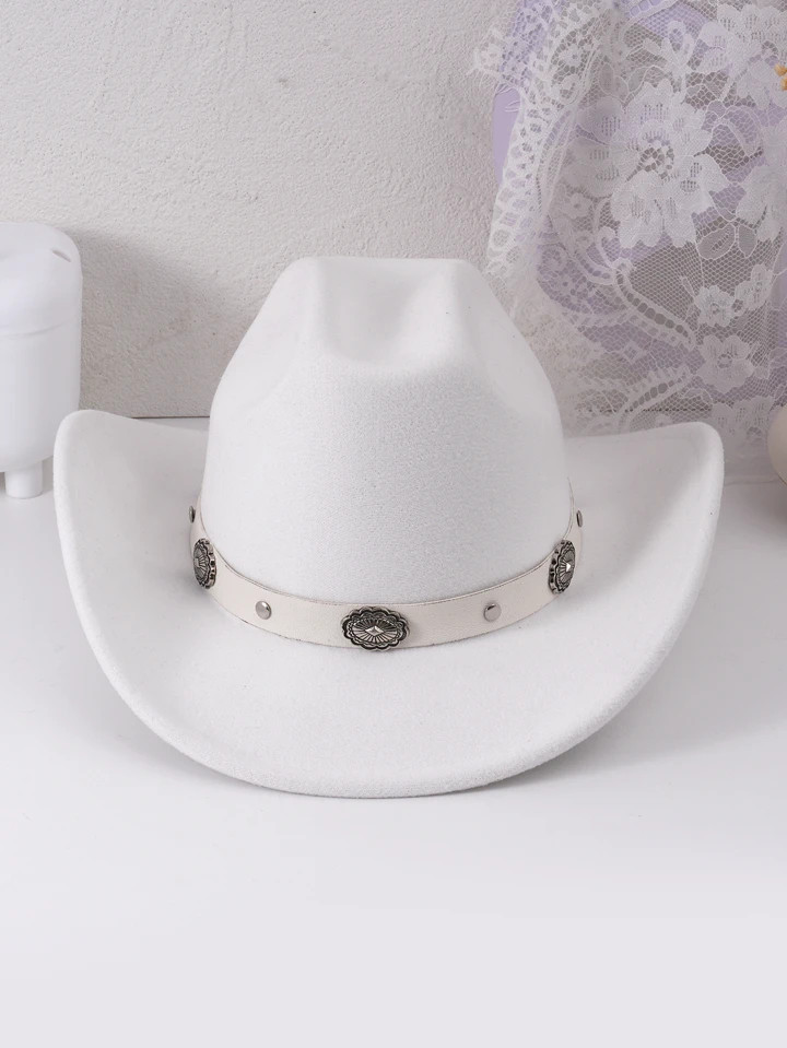 1 sombrero de vaquero occidental Jazz Panama adecuado para uso diario | SHEIN