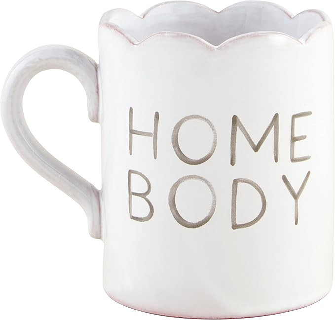 Mud Pie Happy Homebody Mug, Homebody, 12 oz | Amazon (US)