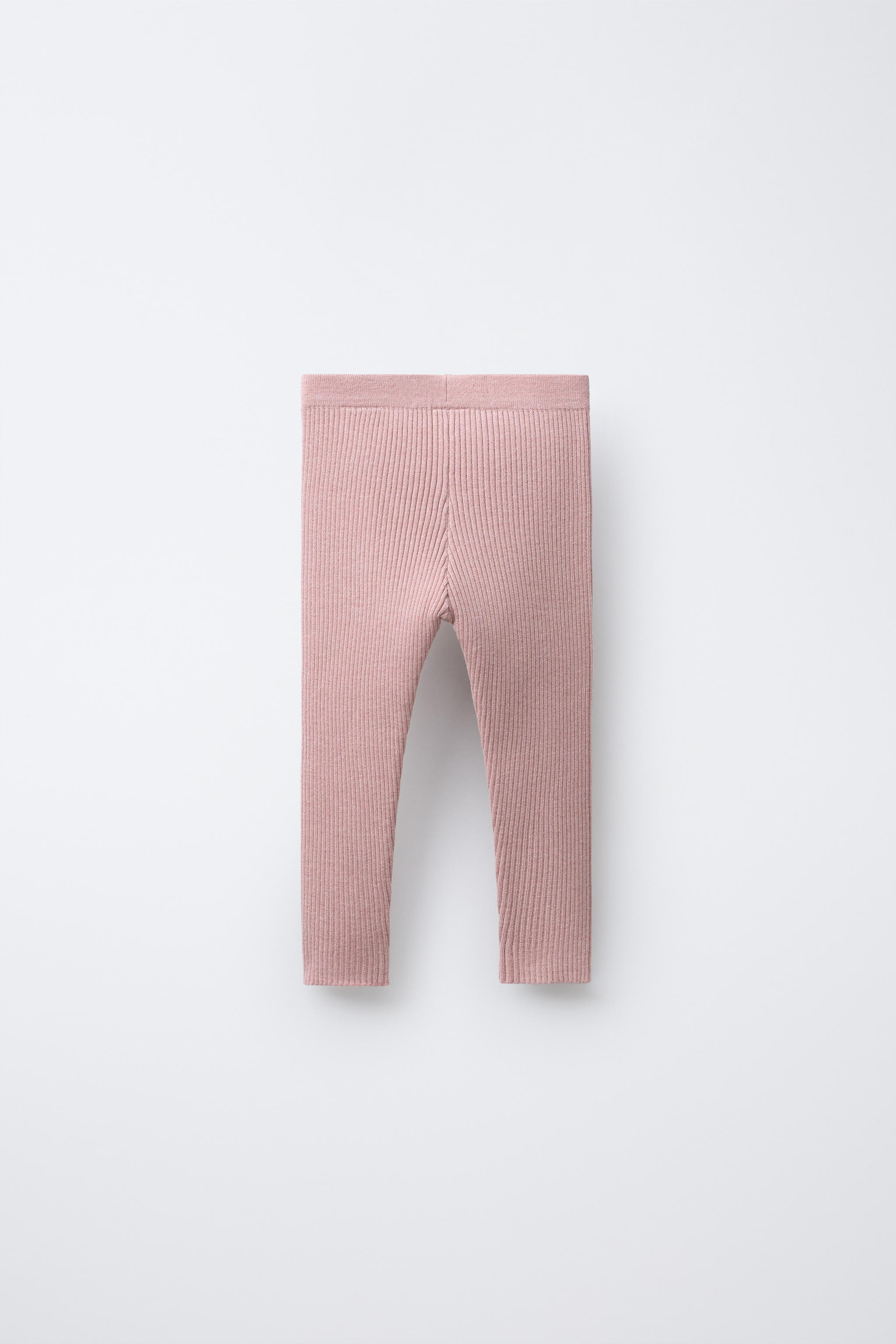 RIBBED KNIT LEGGINGS | Zara US