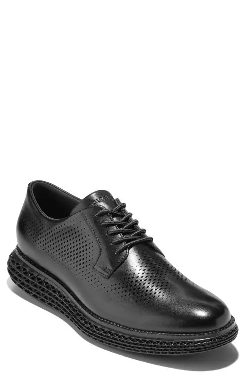 Cole Haan OriginalGrand 2.0 Derby in Black at Nordstrom, Size 8.5 | Nordstrom