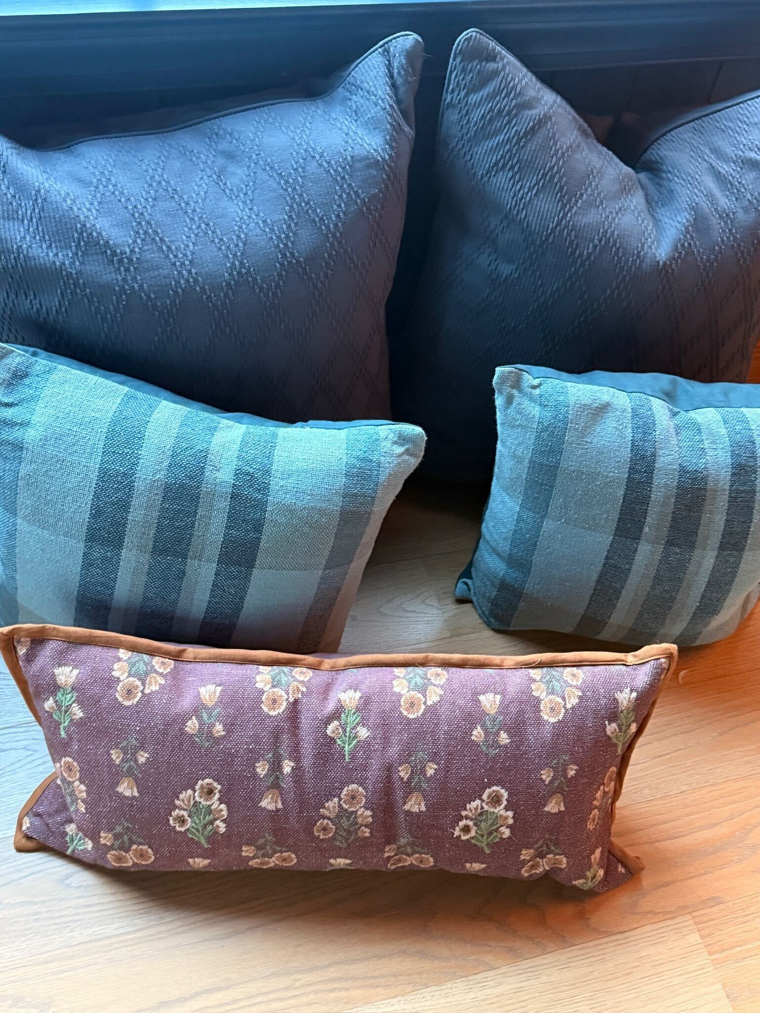 Bed pillow combinations I'm bringing to the lakehouse! 

 #LTKHome