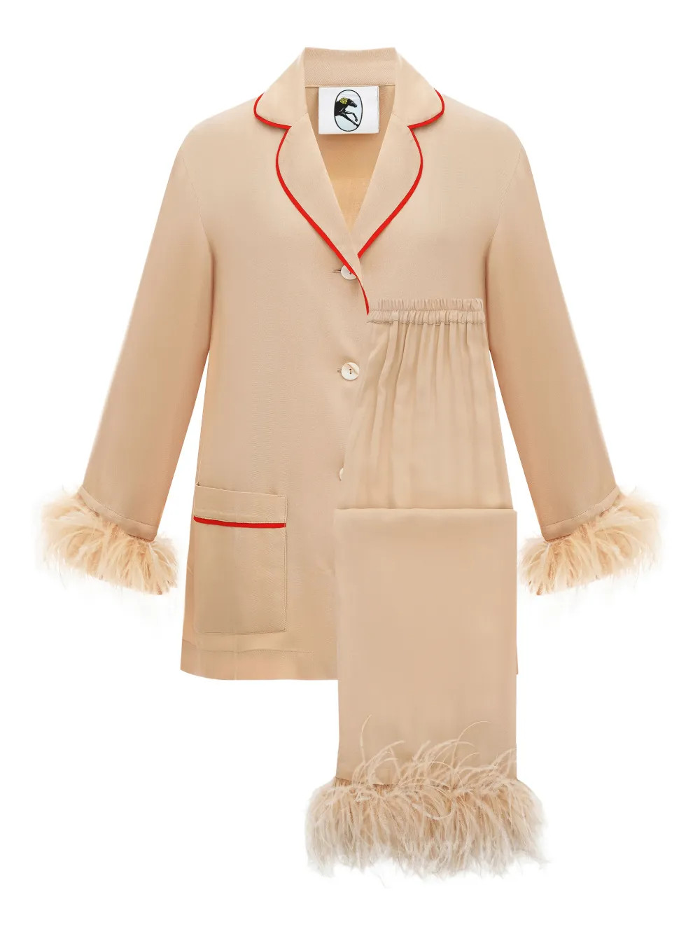 Party detachable-feathers pajama | Farfetch Global