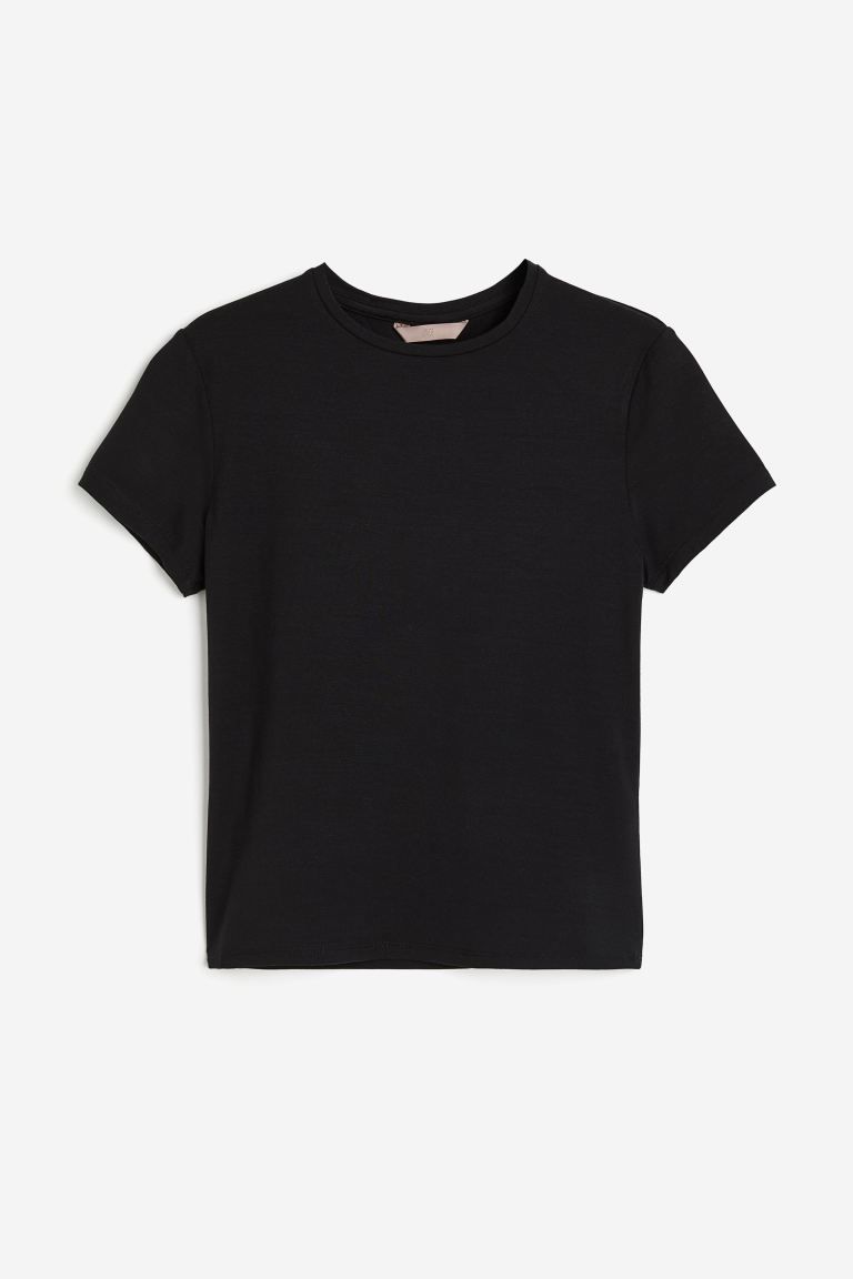 Fitted T-shirt | H&M (UK, MY, IN, SG, PH, TW, HK)