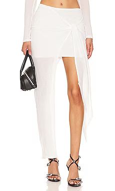 Lovers and Friends Dani Skirt in White from Revolve.com | Revolve Clothing (Global)