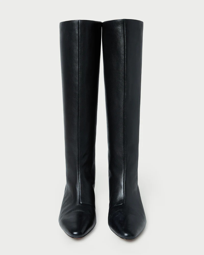 Marley Black Leather Tall Boot | Loeffler Randall