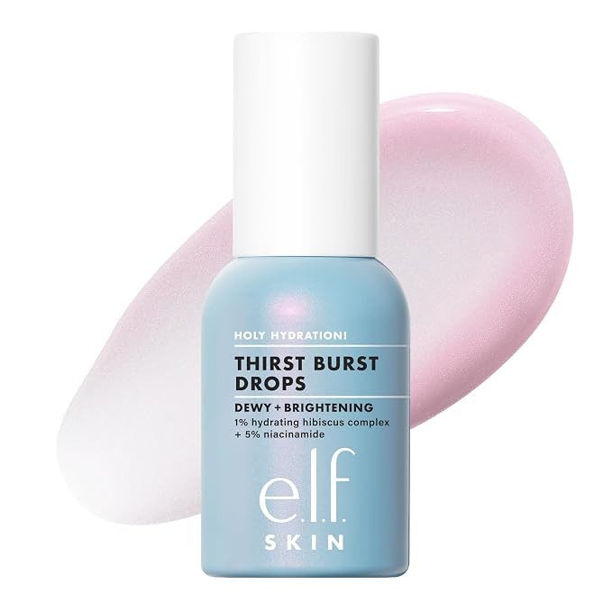e.l.f. SKIN Holy Hydration! Thirst Burst Drops, Serum For A Radiant Complexion Instantly & Over T... | Amazon (US)