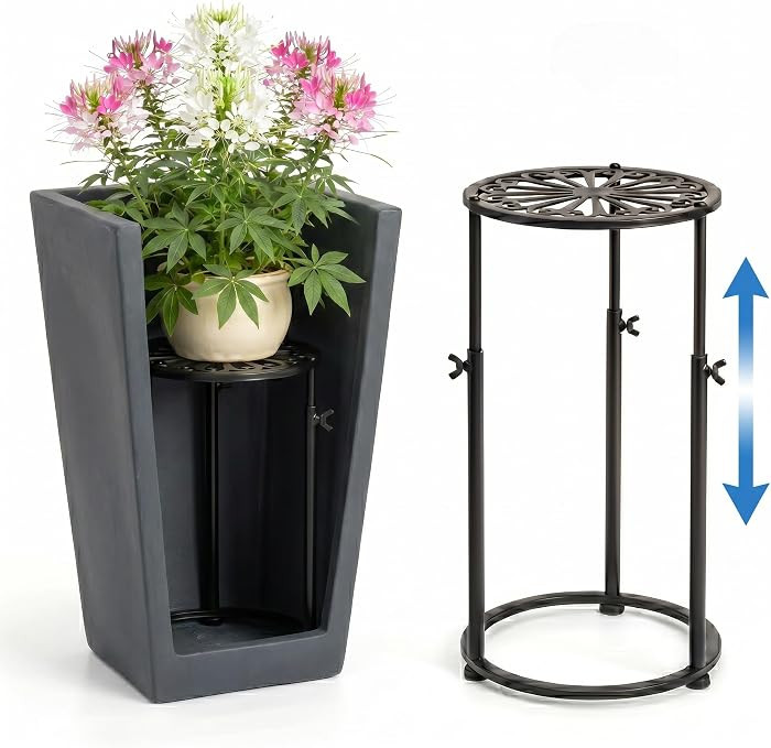 Adjustable Plant Riser for Inside Pots,5.5~13.8\u2018\u2019 Height Adjustable | Amazon (US)