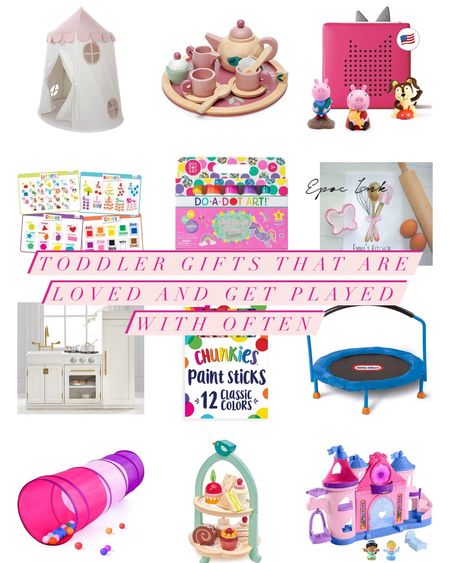 Things  that my daughter loves who’s a toddler and things that she’s getting for Christmas! 

#LTKkids #LTKGiftGuide #LTKCyberWeek