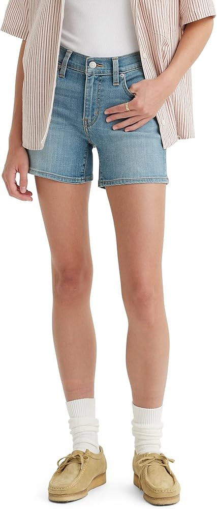 Levi's® Womens Mid Length Short Update Energy Vortex 31 4.5 at Amazon Women’s Clothing store | Amazon (US)