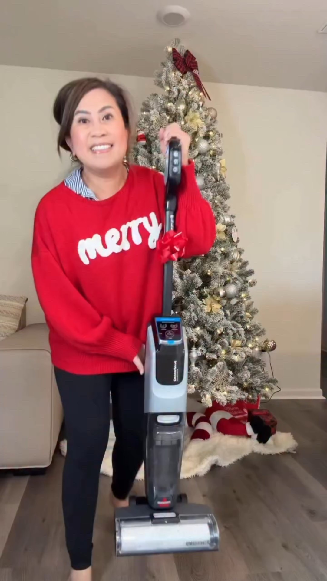 #ad Best gift idea for anyone who’s constantly cleaning? Oh, I’ve got you — because I needed this too 😜 #bissellpartner

The @bissellclean CrossWave OmniForce is truly one machine, twice the clean… and honestly, it’s giving me my time (and sanity) back this season.
 

Cordless. Vac + mop. Multi-surface. No hair wrap. 99.9% bacteria elimination.
This is the kind of practical gift that makes everyday life so much easier. 🙌”

Comment CLEAN and I’ll dm you the link and use code: BCWBFCM5  
to get 5% off on all crosswave series from 11/21 to 12/05

•
#homecleaning #vacuum #giftidea #christmasgiftsideas

#LTKGiftGuide #LTKHoliday