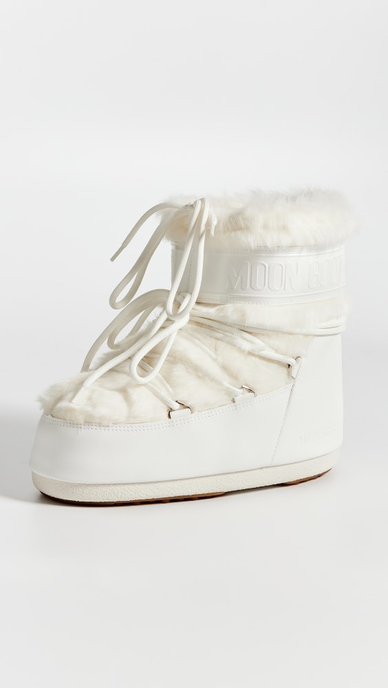 Moon Boot Icon Low Faux Fur Boots | Shopbop | Shopbop