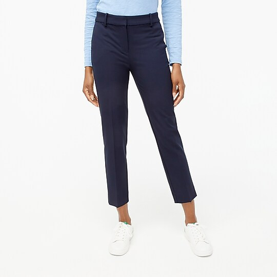 Slim cropped Ruby pant in stretch twill | J.Crew Factory