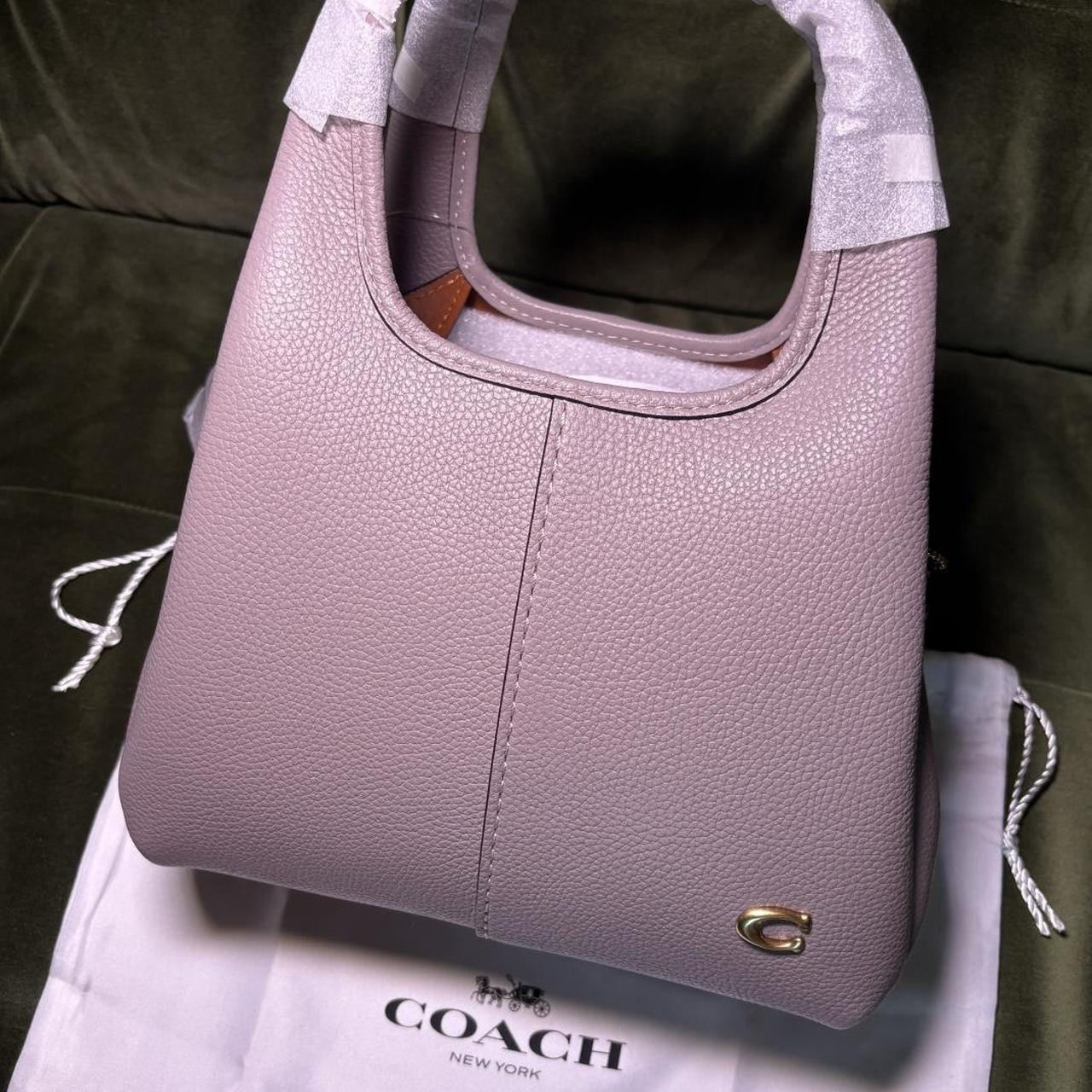 Coach Women's Shoulder bags - Pink/Purple | Depop US
