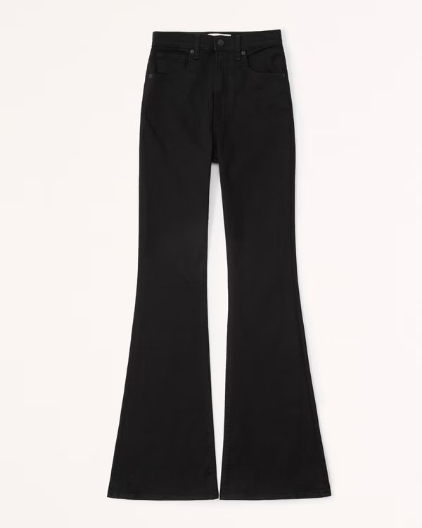 Women's Ultra High Rise Stretch Flare Jean | Women's Clearance | Abercrombie.com | Abercrombie & Fitch (US)