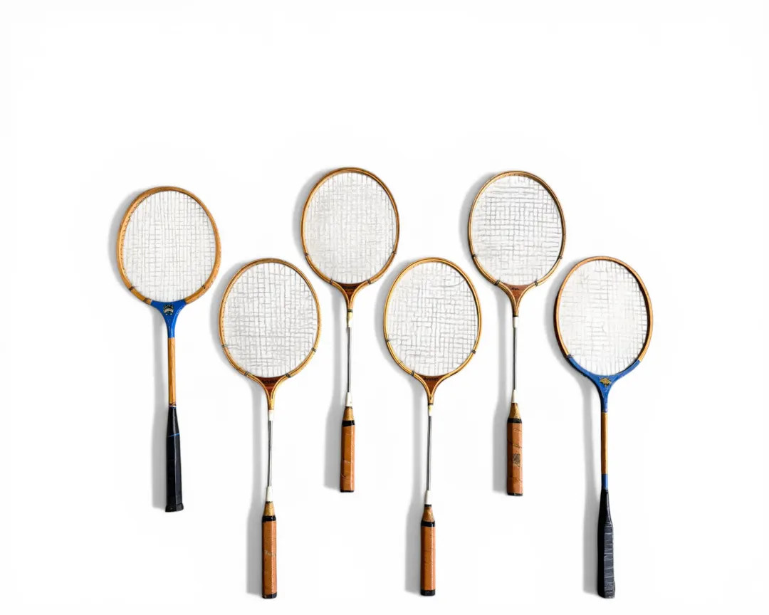 Vintage Wooden Badminton Rackets Set of 6 Wall Decor Sports Display - Etsy | Etsy (DACH)