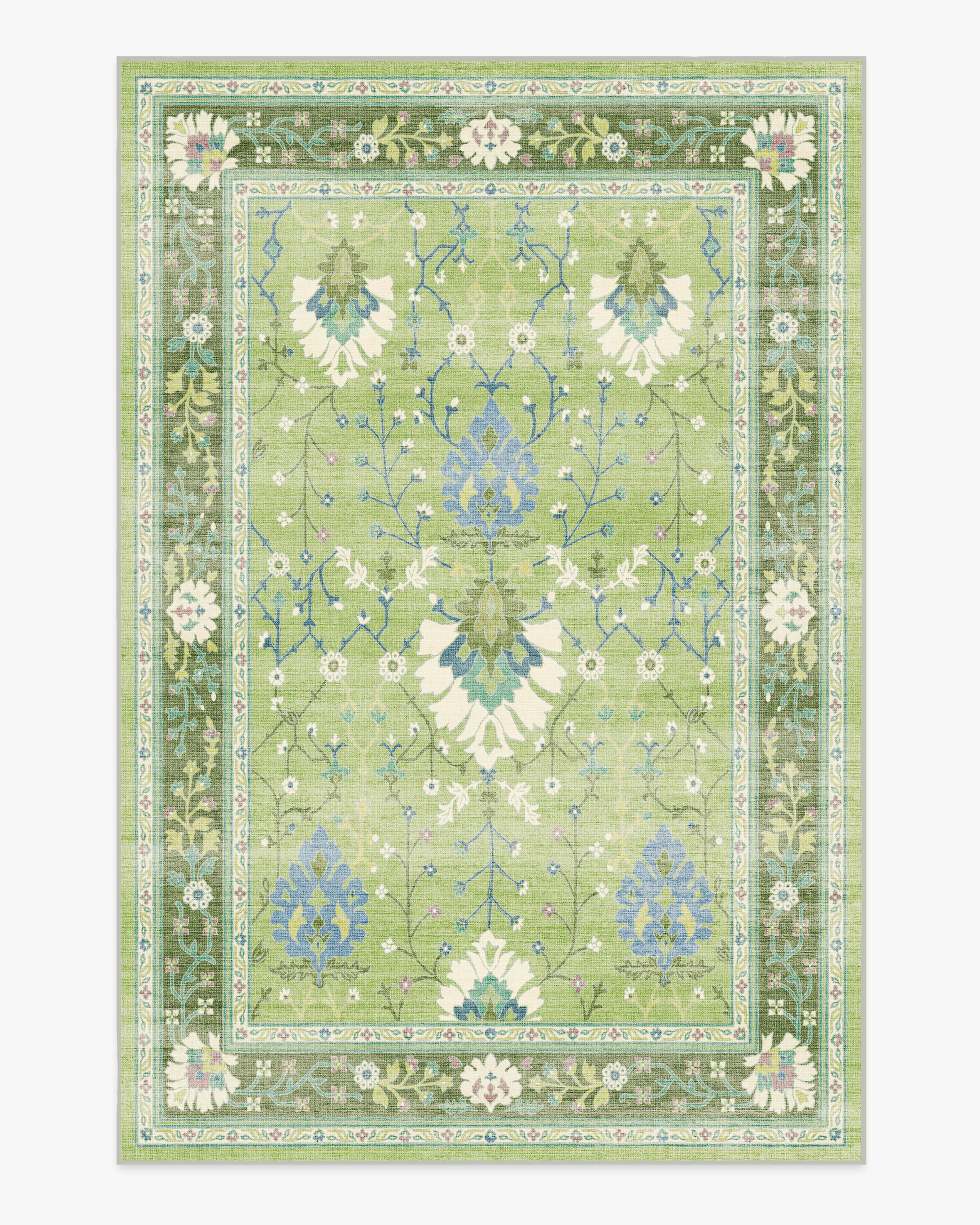 Serafina Green Rug | Ruggable US | Ruggable