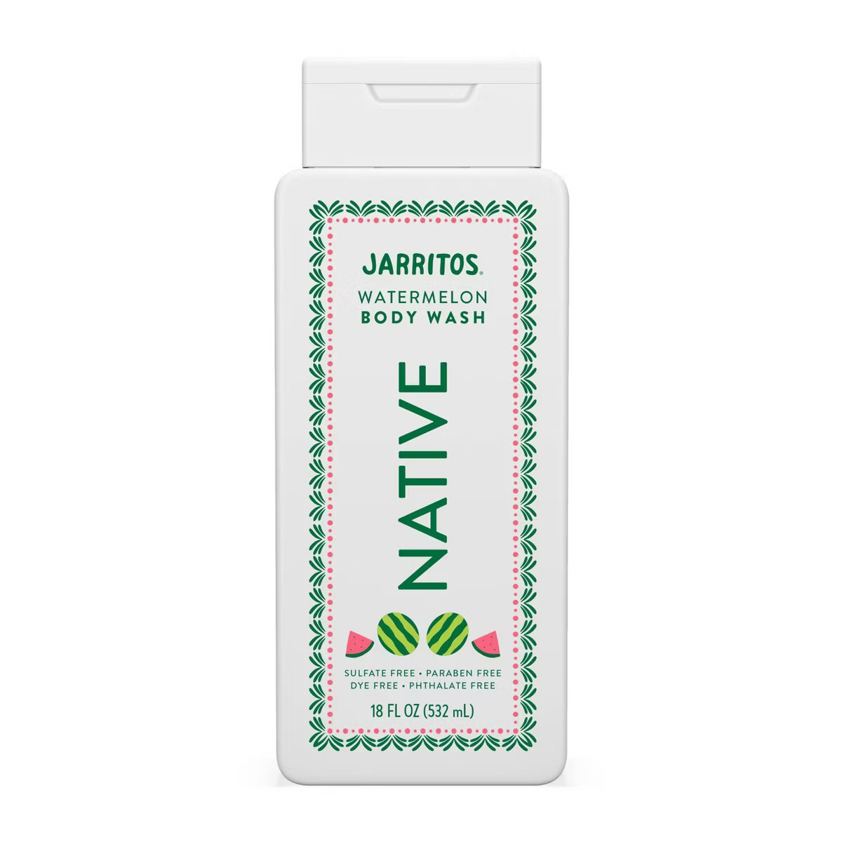 Native Limited Edition Jarritos Watermelon Scent Body Wash - 18 fl oz | Target