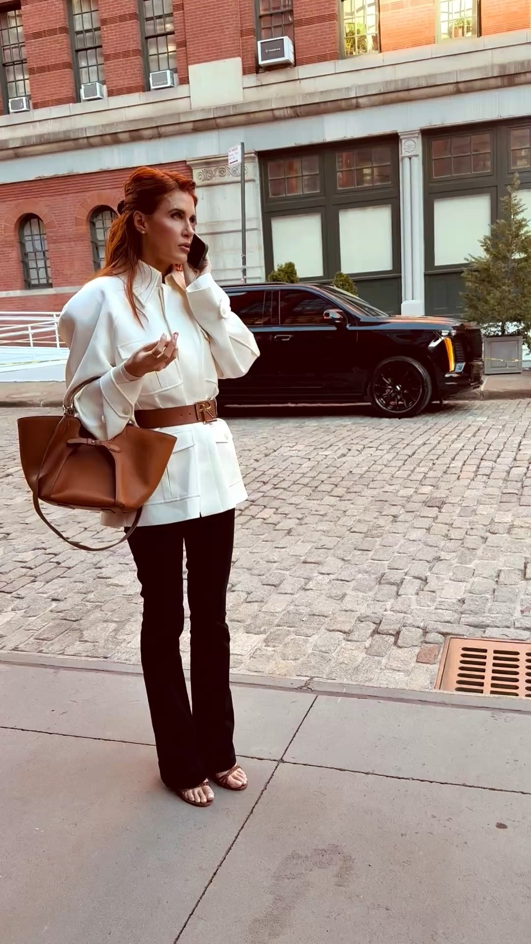 Last night’s business meeting look for LTK x NYFW. Taking my new denim from Spanx for a spin. True to size, the fit is 10/10.

#LTKWorkwear #LTKNYFW #LTKU