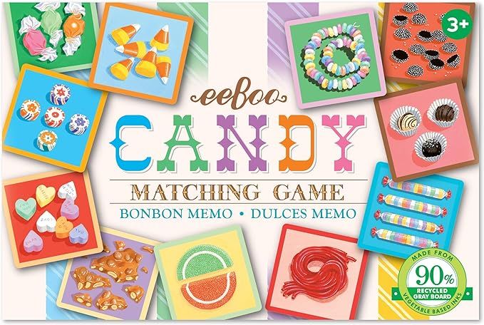 eeBoo: Candy Memory and Matching Little Game, Sharpens Recognition, Concentration and Memory Skil... | Amazon (US)