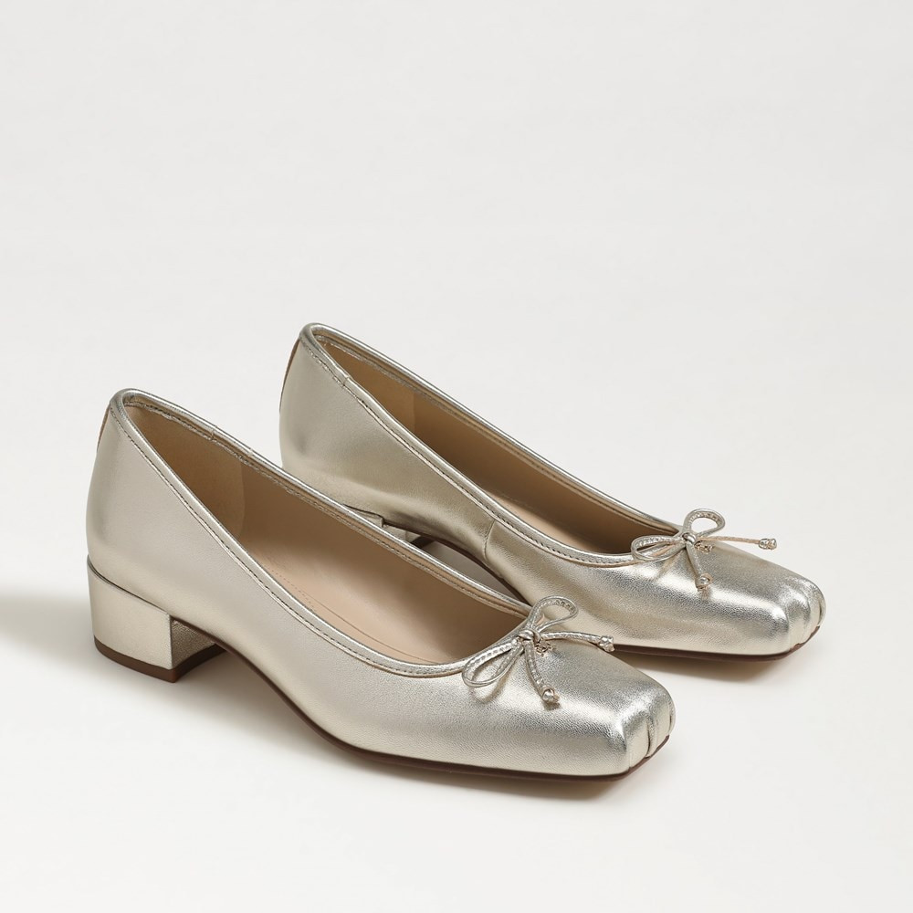 Sam Edelman Rosa Block Heel Ballet Jute Leather 6.5 | Sam Edelman CA