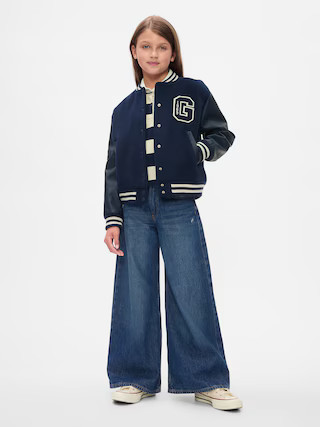 Kids Mid Rise Baggy Jeans | Gap (US)