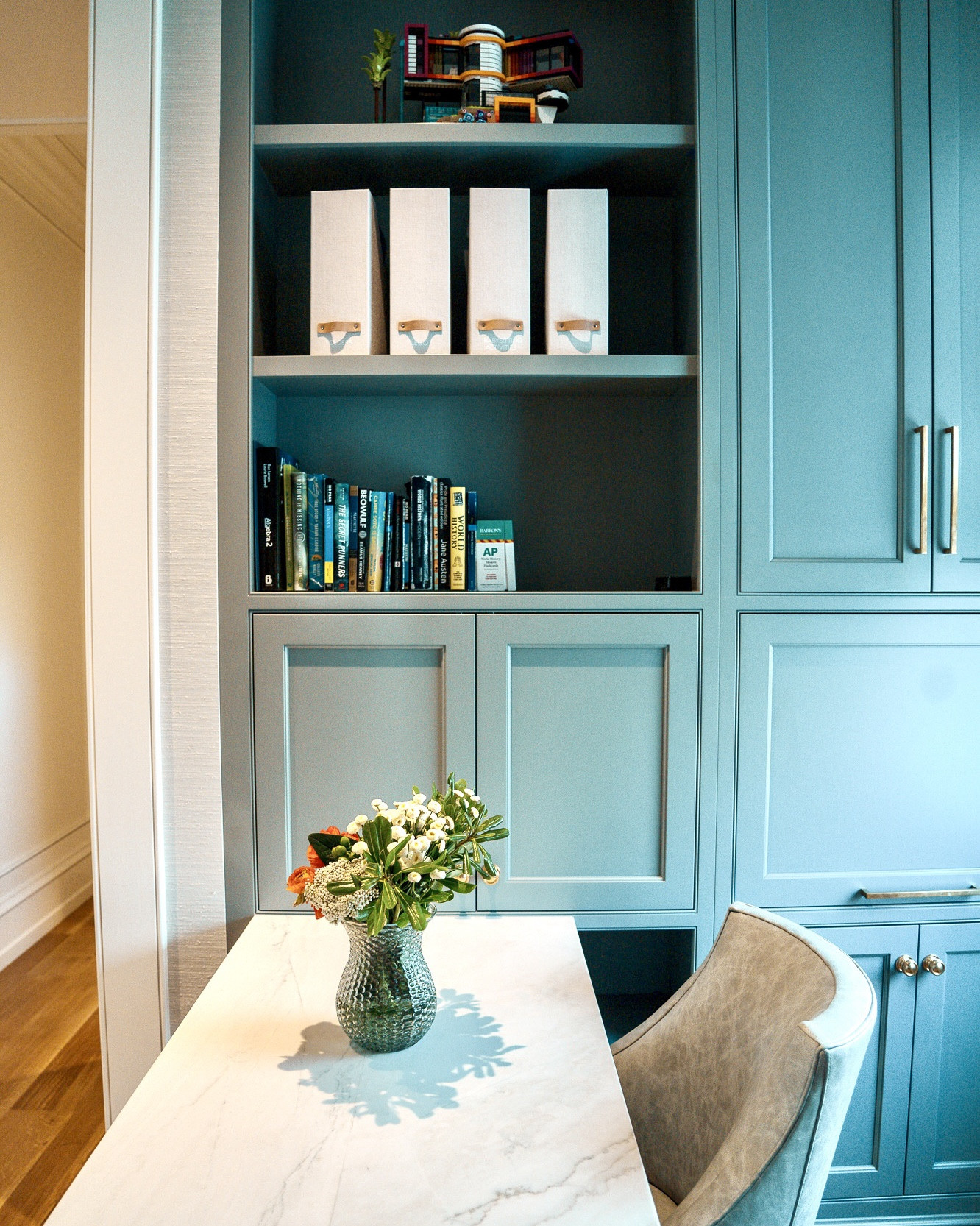 Home office organization at #thegsdowntowndreamer
#boseheadphones #homeorganizing

#LTKhome #LTKfamily #LTKstyletip