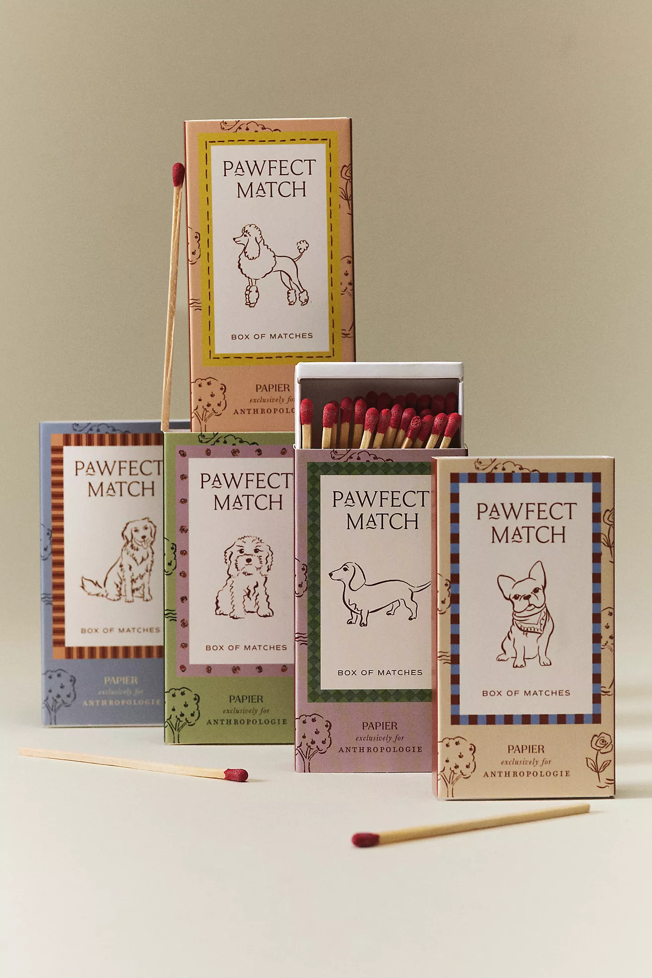 Papier x Anthropologie Pawfect Matches, Set of 2 | Anthropologie (US)
