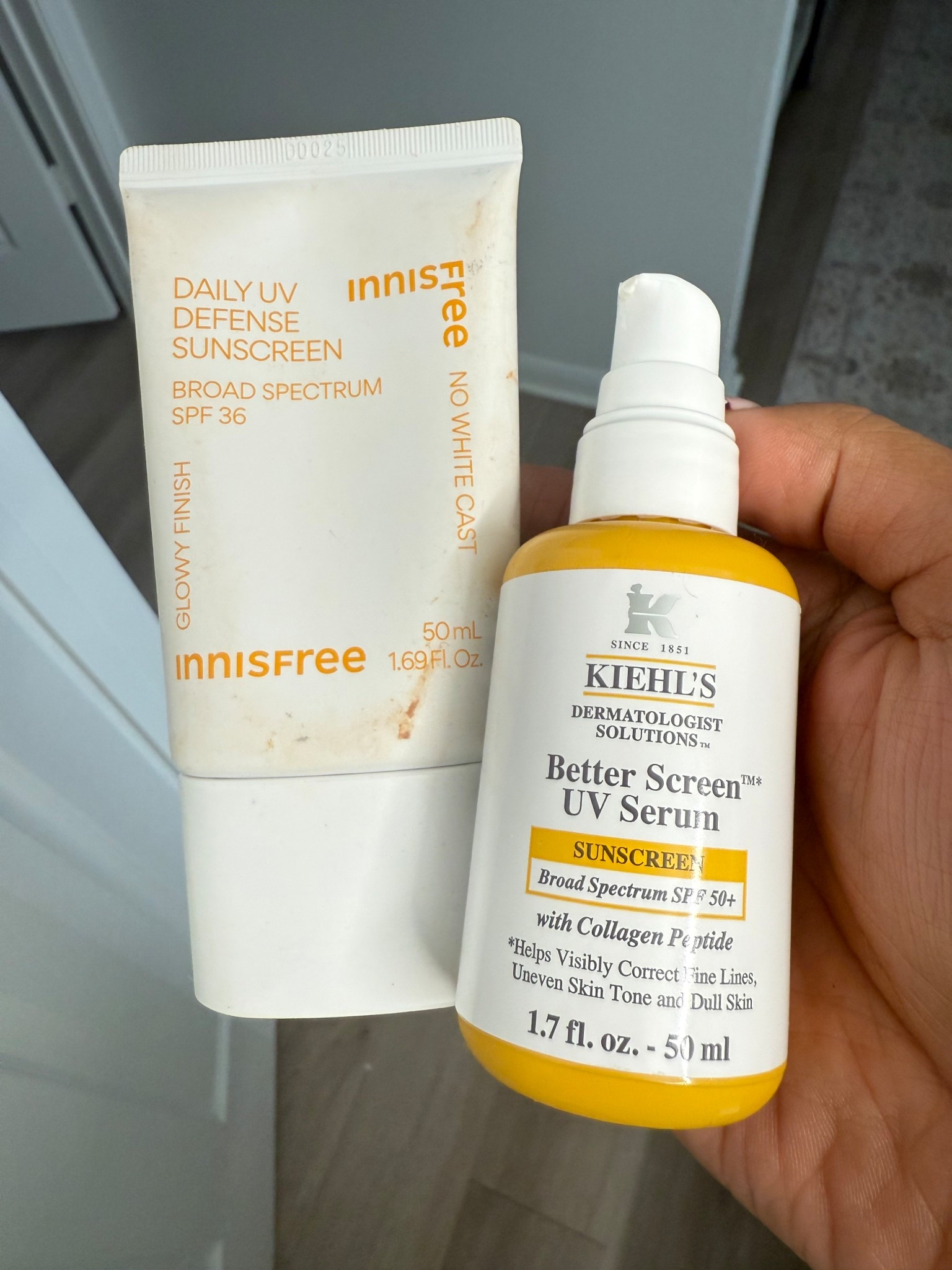 Sephora sale picks for my brown girl sunscreen fam. Both melt into the skin with no white cast.

Option 1: Everyday Glow (Innisfree Only)
Use this when you want:
	•	Lightweight
	•	Quick get-out-the-door moment
	•	Dewy finish
	•	No makeup or light makeup day

How to use:
Moisturizer → Innisfree Sunscreen → Done
(If wearing makeup, apply makeup after this.)

⸻

Option 2: Skincare + Protection Day (Kiehl’s Only)
Use this when you want:
	•	Higher SPF
	•	Smoother texture under makeup
	•	A “my skin is healthy” finish
	•	You’ll be outside longer

How to use:
Moisturizer → Kiehl’s UV Serum Sunscreen → Makeup (optional)

#LTKBeauty