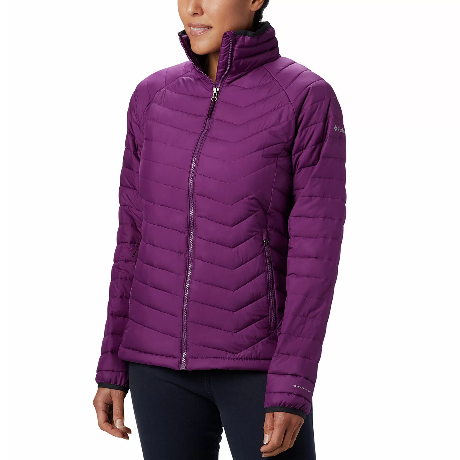 Women's Columbia Powder Lite Puffer Jacket, Size: Medium, Purple | Kohl's