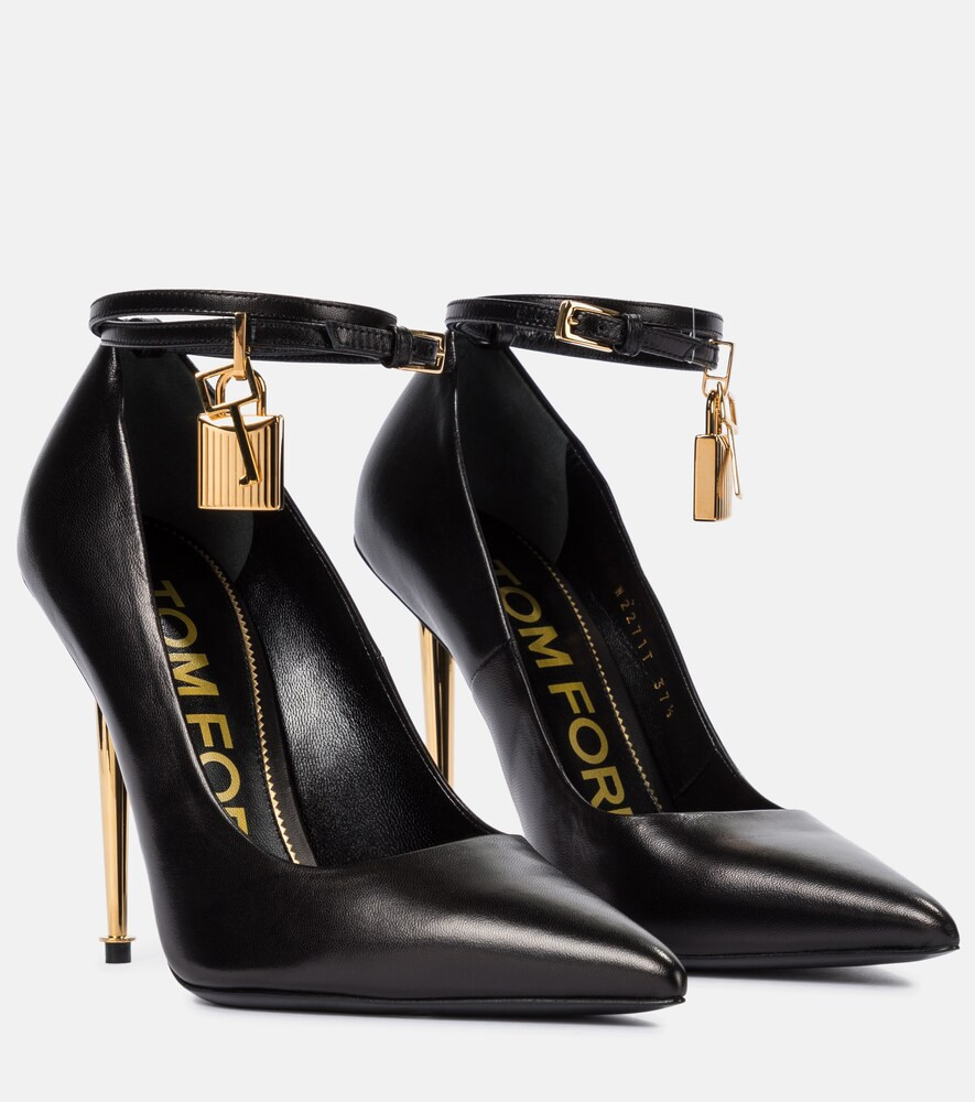 Padlock leather pumps | Mytheresa (US/CA)