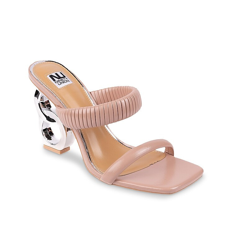 Ninety Union Raddle Sandal | Women's | Dusty Pink/Silver | Size 4 | Sandals | DSW