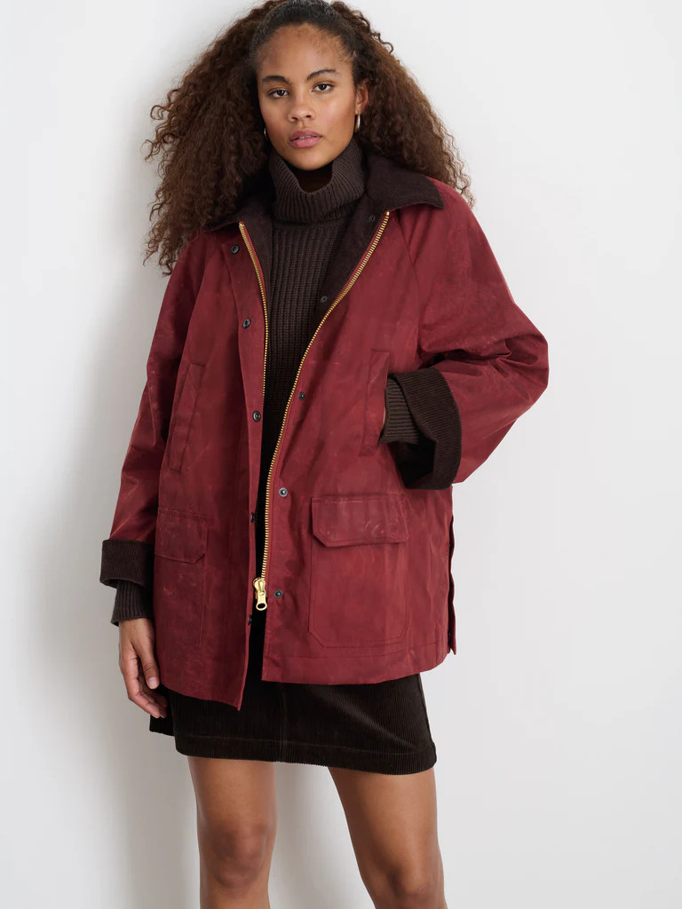 Chiltern Street Jacket In Waxed Cotton | Alex Mill