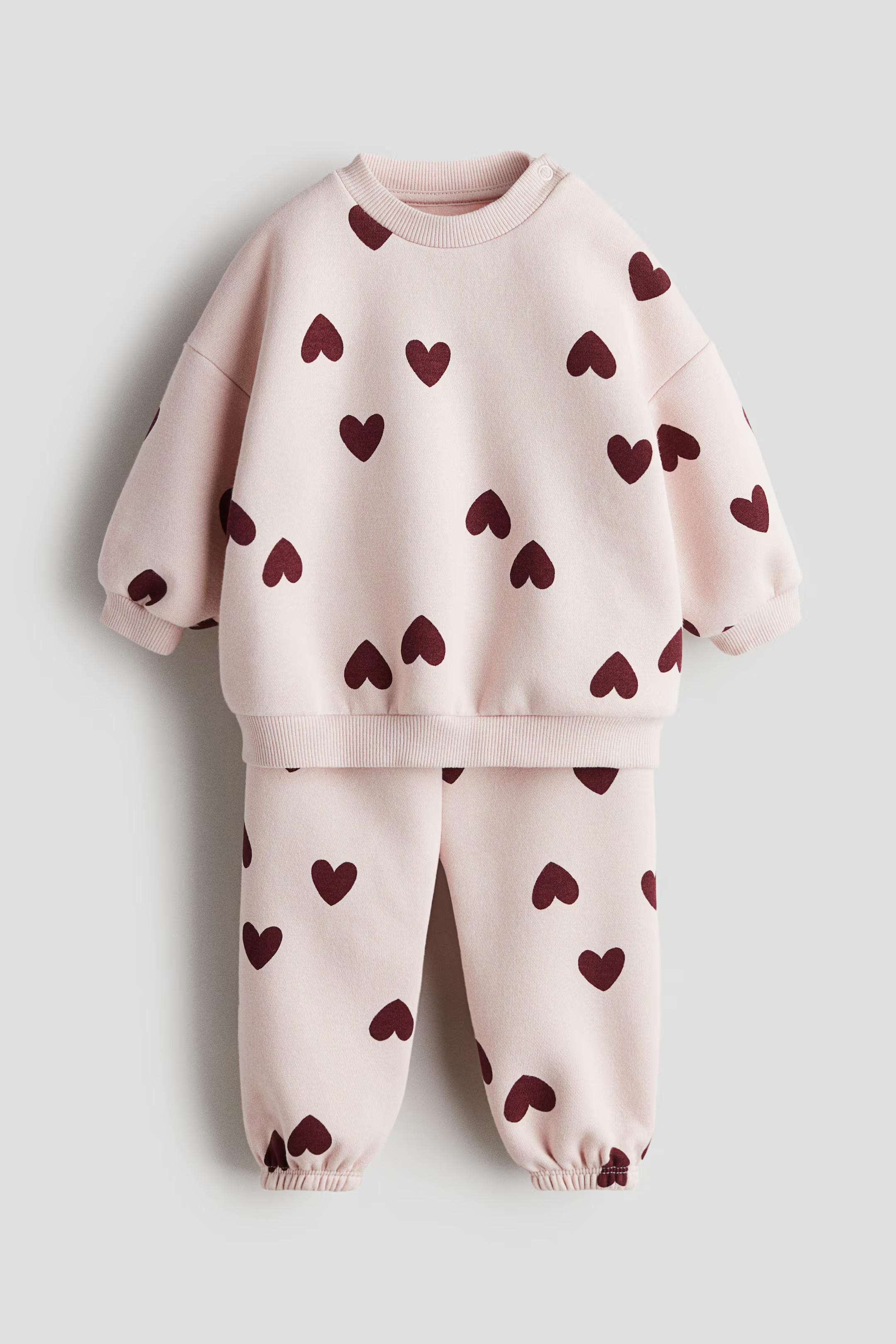 2-piece Print Sweat Fabric Set | H&M (AU)