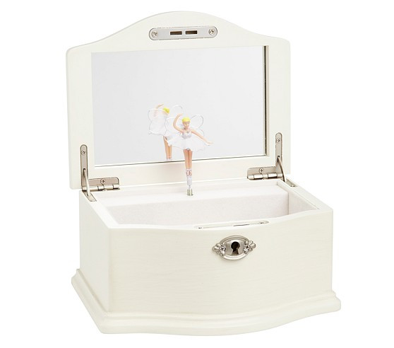 Cream Abigail Jewelry Box Collection | Pottery Barn Kids