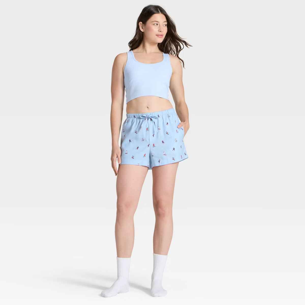 Women's Flannel Pajama Shorts - Auden™ | Target