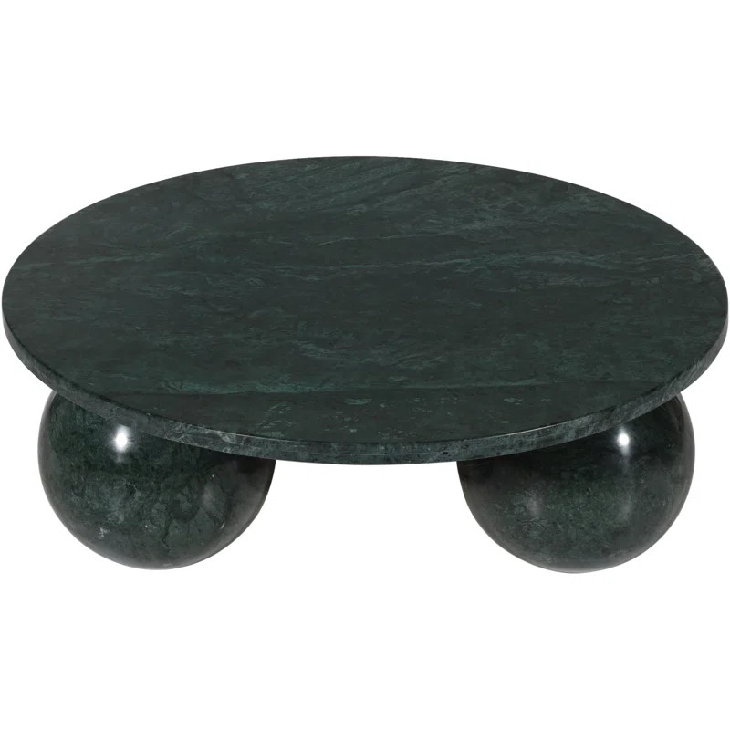 Heads can't help but turn when you add this lovely Spherical coffee table to your space. Three ro... | Wayfair North America