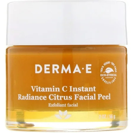 Derma E Vitamin C Instant Radiance Citrus Facial Peel | Walmart (US)