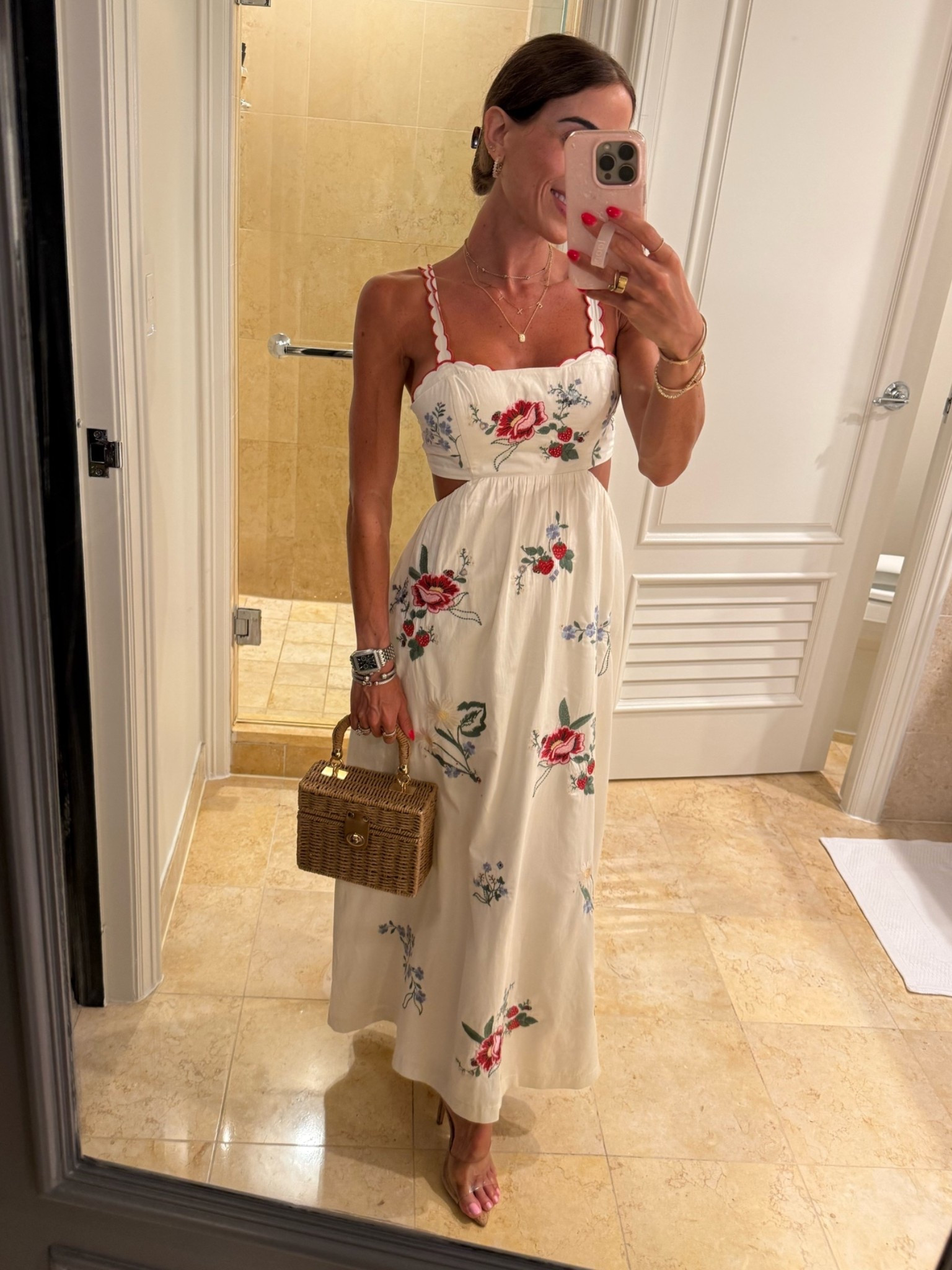 Embroidered maxi dress with cutouts. Love the detailing on it! Wearing xxs petite

#LTKSaleAlert #LTKPetite #LTKSeasonal