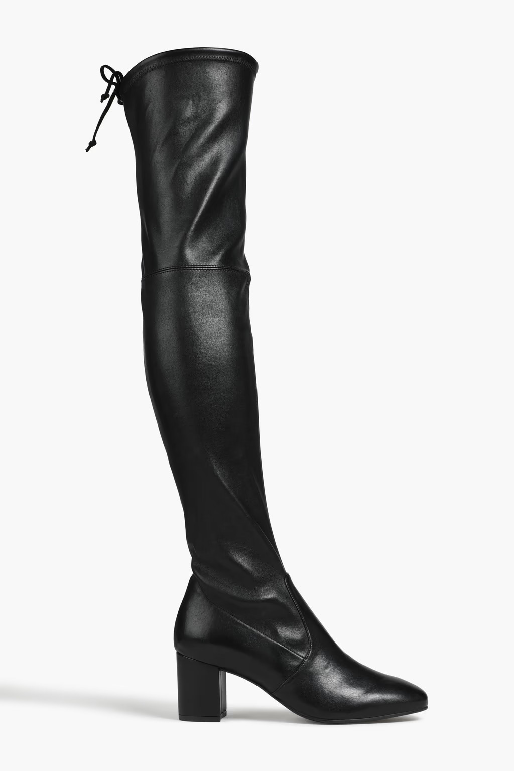 Leather thigh boots | The Outnet (UK and Europe)