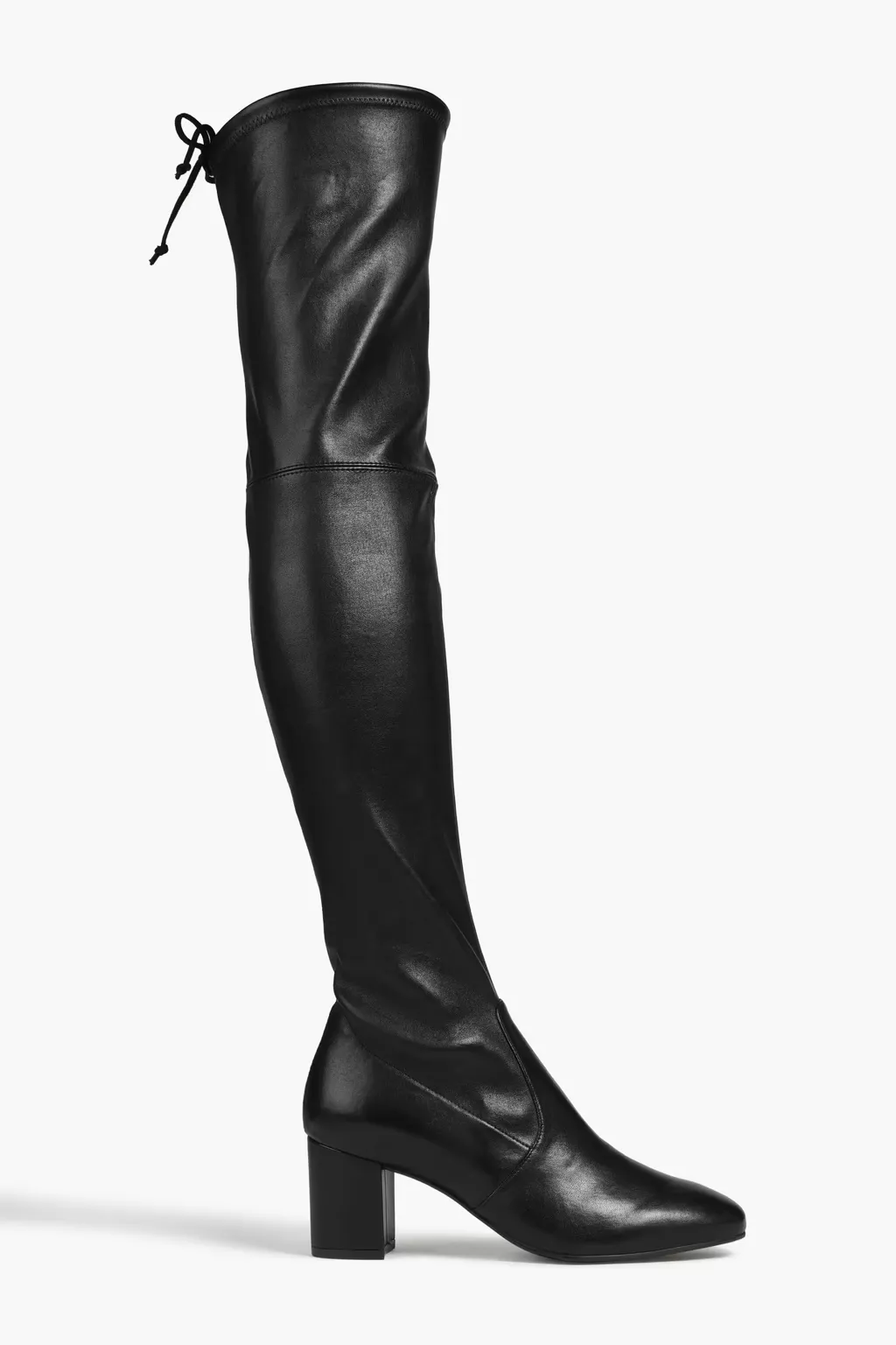 Leather thigh boots on sale uk