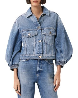 ALLSAINTS Luca Cropped Denim Jacket  | Bloomingdale's Women | Bloomingdale's (US)