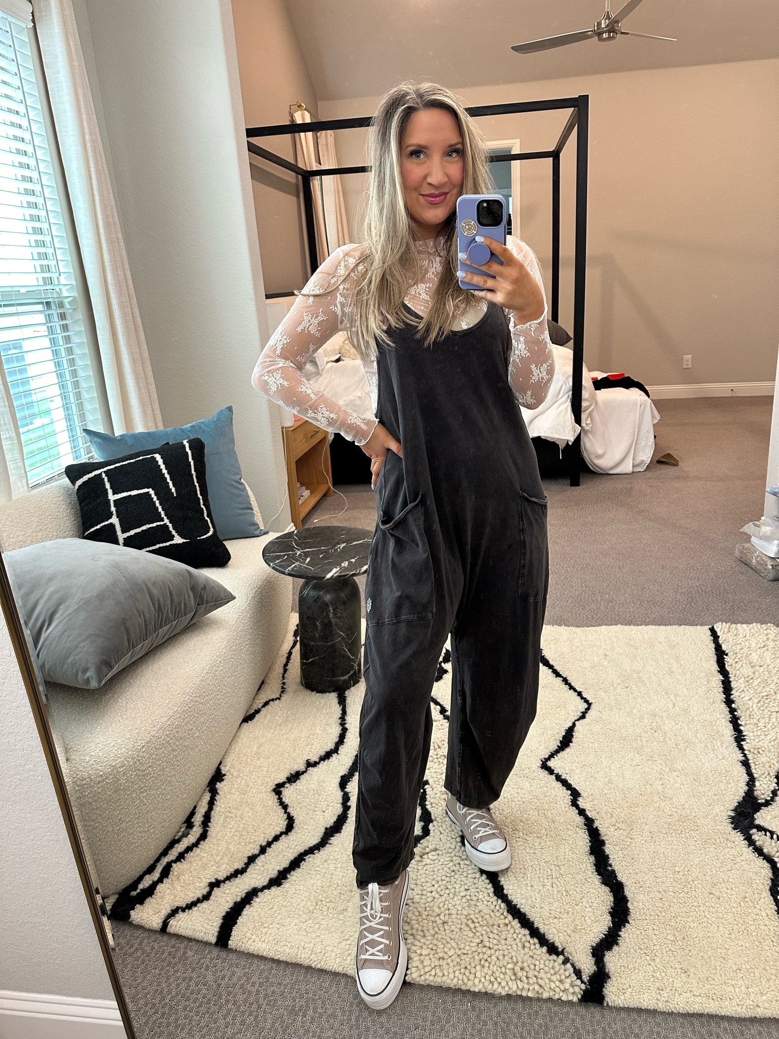 In a M in the jumpsuit but it runs big! I could have done a S!

Summer outfit, jumpsuit, free people, converse, mom outfit, summer style, summer fashion

#LTKBeauty #LTKShoeCrush #LTKStyleTip